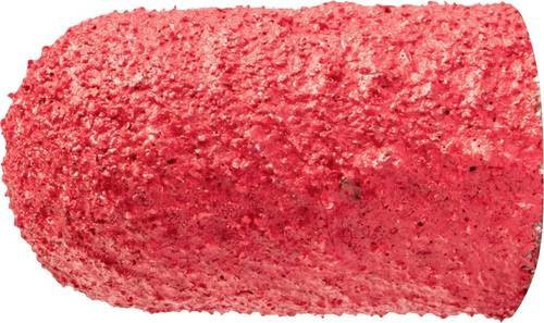 PFERD TOOLS POLICAP Schleifkappe PC Walzenrundform Keramikkorn Ø 7x13 mm CO-COOL120 für Edelstahl, Rot, 50 Stück - Bild 1