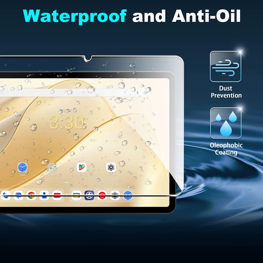 ALLDOCUBE iPlay 70 Pro (10,95 Zoll) Displayschutzfolie aus gehärtetem Glas, HD Klar, 9H Härte, transparent - Bild 2