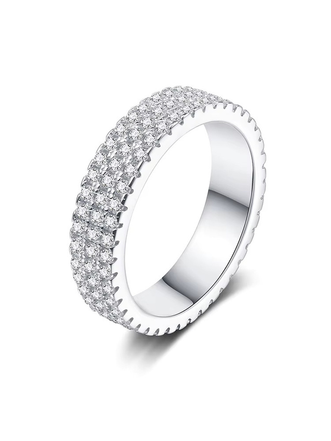 Ring 925 Silber, Zirkonia, Damen - Bild 2