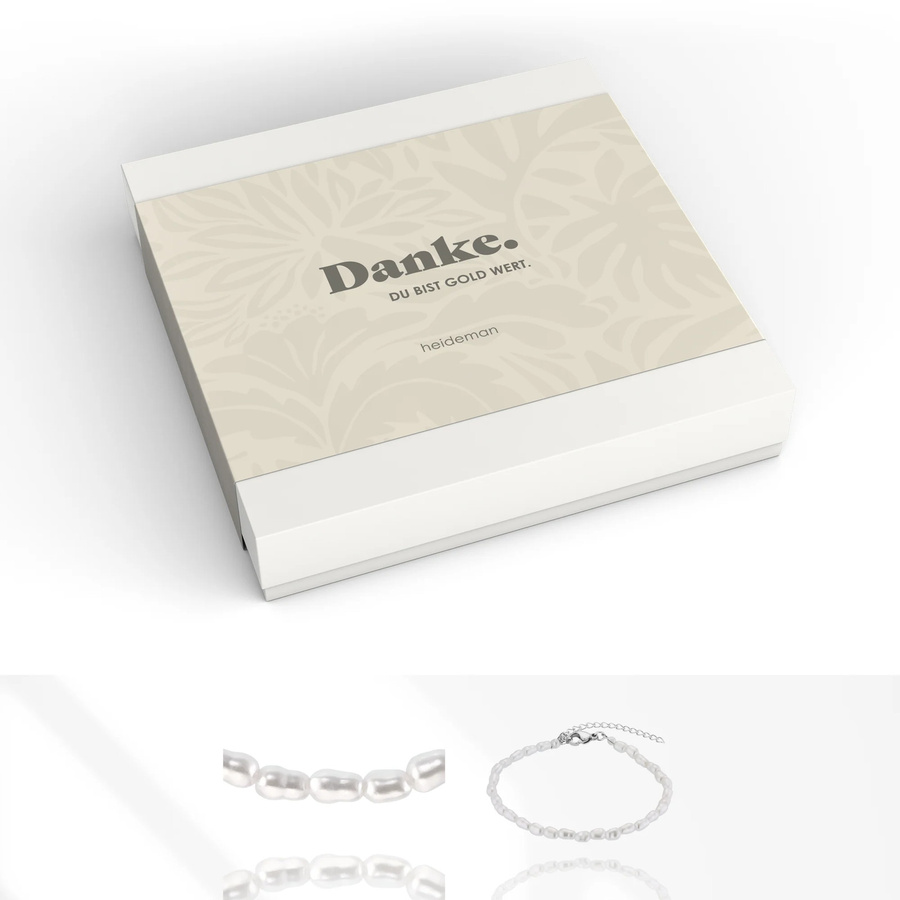Heideman Geschenkbox Perle, Silber, Unisex - Bild 1