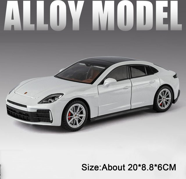 Linyi toy car 911 GT3 RS Panamera Automodell, 1:24, Metall Druckguss, mit Musik und Licht, ab 14 Jahren - Bild 1