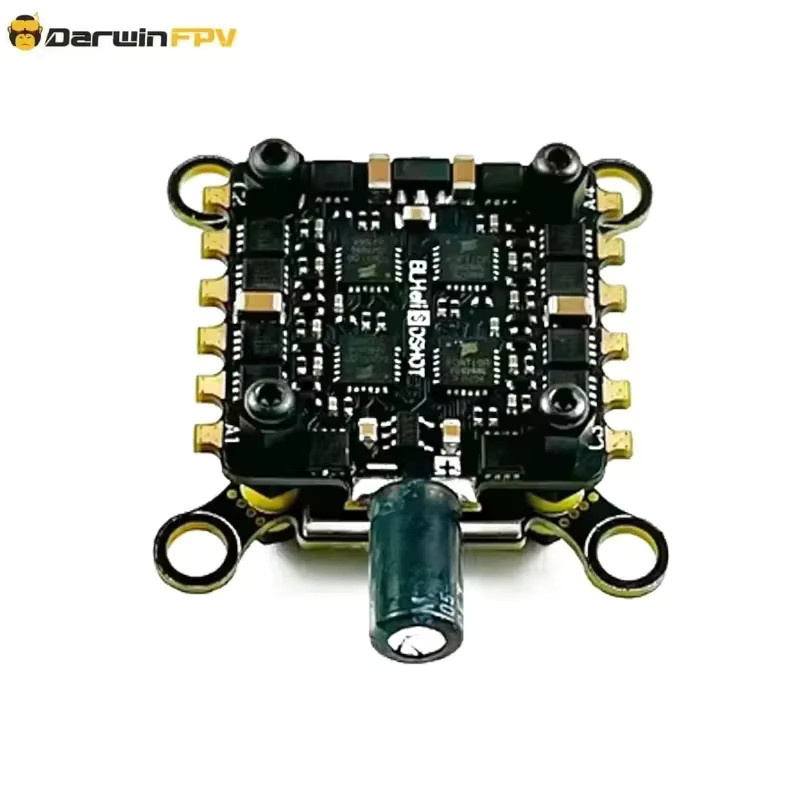 DarwinFPV F411 Stack mit F411 FC MPU6500 und 4in1 30A ESC in Schwarz - Bild 2