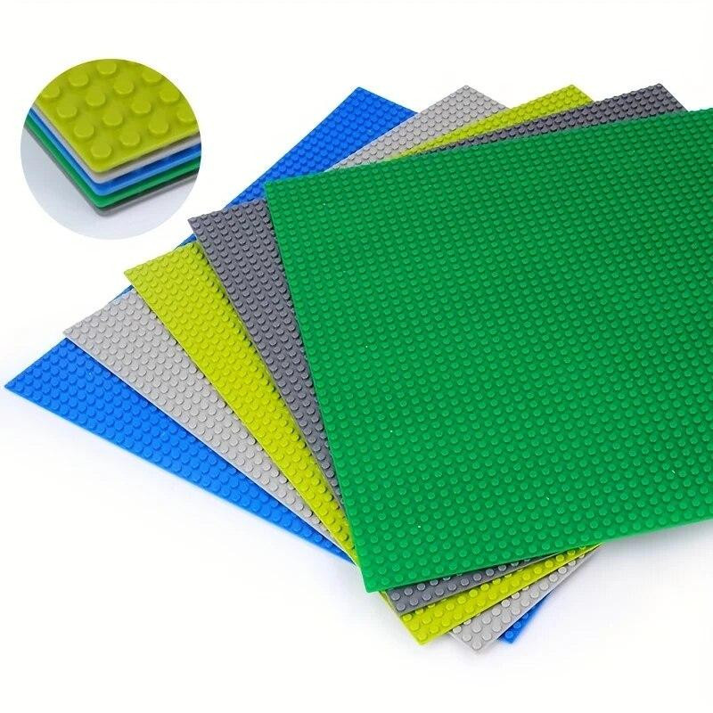 Yiran toy Klassische Grundplatte 50x50 Noppen Bausteine dunkelgrau 1-teiliges Set - Bild 2