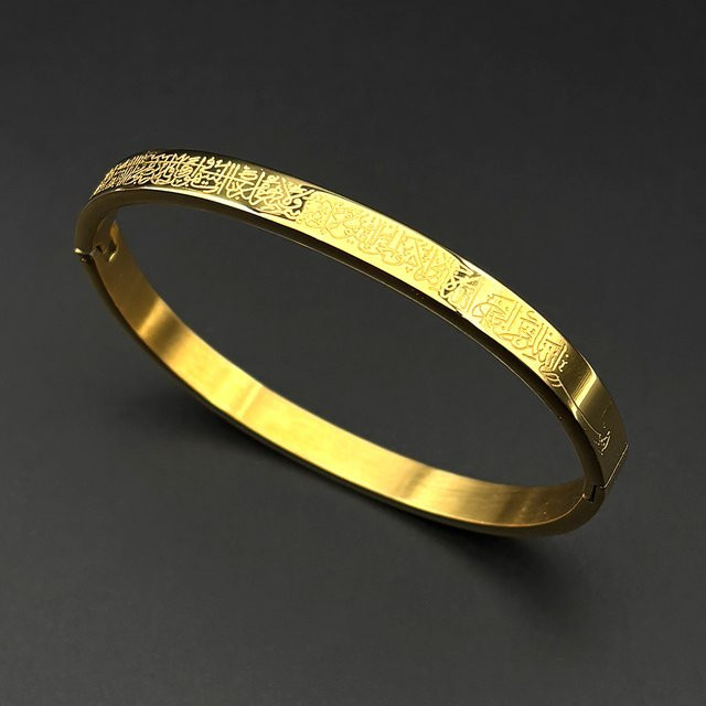 AFAWA Armband Edelstahl, Gold, Unisex - Bild 1