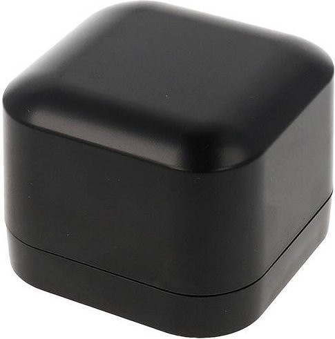 Hammond Electronics 1556BABK Universal-Gehäuse aus ABS Kunststoff, flammhemmend, Schwarz, B/T/H: 80 x 80 x 60 mm - Bild 1