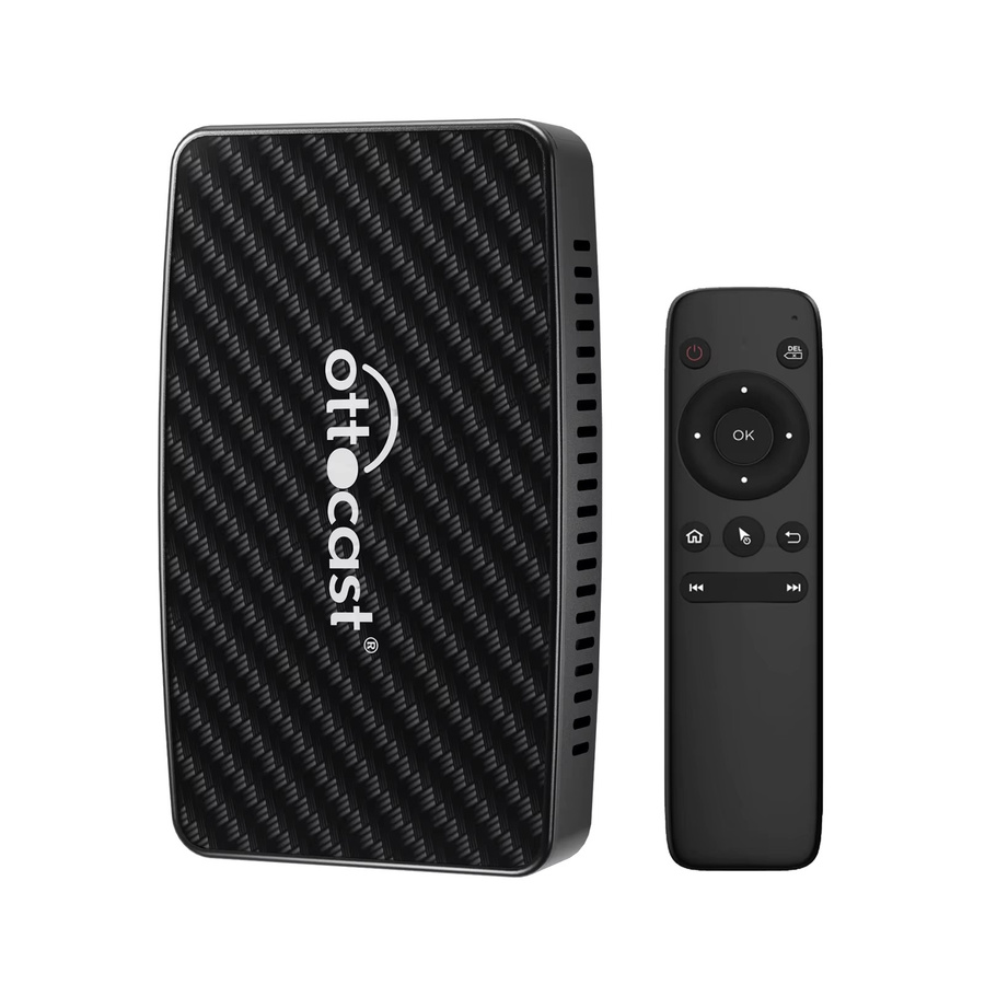 Ottocast Play2Video Pro Wireless CarPlay und Android Auto Dongle Multimedia AI TV Box in Schwarz - Bild 7