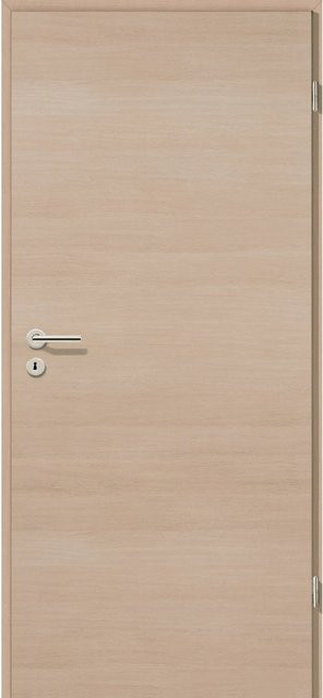Zimmertür GetaDoor CPL Cappuccino Beige Holznachbildung mit Rechtsanschlag, B: 86 cm, H: 198,5 cm - Bild 1