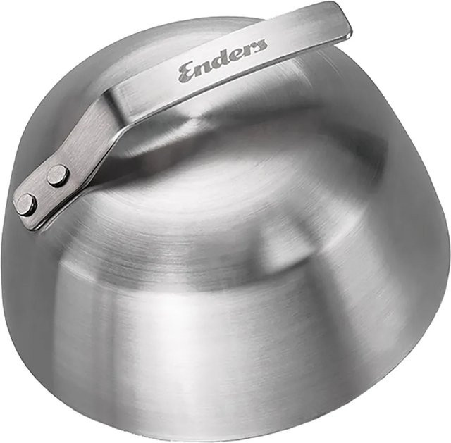 Enders Melting Dome Grilldeckel aus Edelstahl, Farbe: Silber, Durchmesser: 16 cm, Höhe: 11 cm - Bild 1