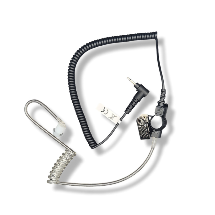 funkKRAFT WaveCom Pro 2.5 In-Ear Ohrhörer mit Schallschlauch in Schwarz - Bild 1