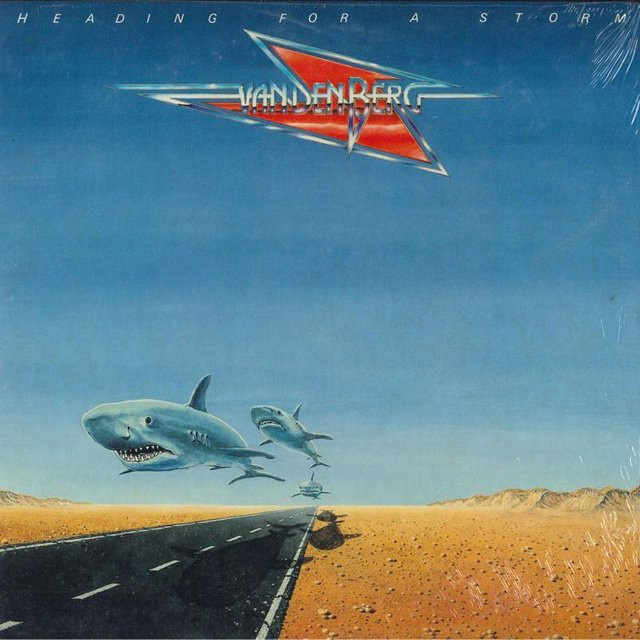 Vandenberg Heading For A Storm LP Schallplatte ATCO 1983 Rock Grau Gebraucht - Bild 1
