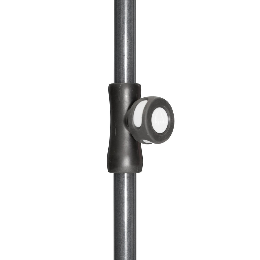 Doppler Mittelmastschirm Unterrohr in Anthrazit mit 27/30mm Durchmesser - Bild 2