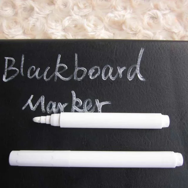 Weiße Flüssigkreide Marker zum Löschen für Glas, Fenster und Whiteboards - Bild 1