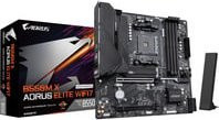 Gigabyte B550M X AORUS ELITE WIFI7 Mainboard AM4 Micro ATX DDR4 Schwarz mit Wi-Fi und Bluetooth - Bild 1