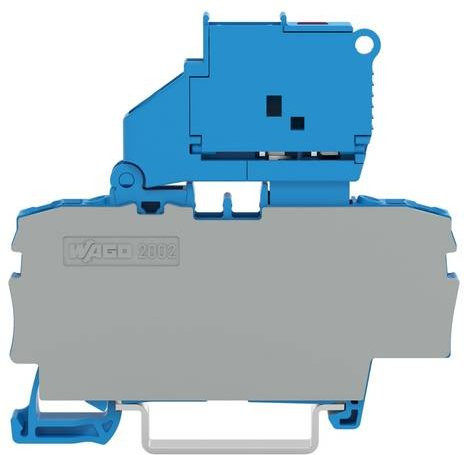 WAGO 2002-1614/1000-867 Sicherungsklemme Blau, 50 Stück - Bild 1