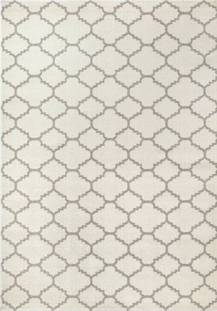 Sanat Teppich Creme Geometrisches BOHO Design B/L: 200 x 80 cm - Bild 1