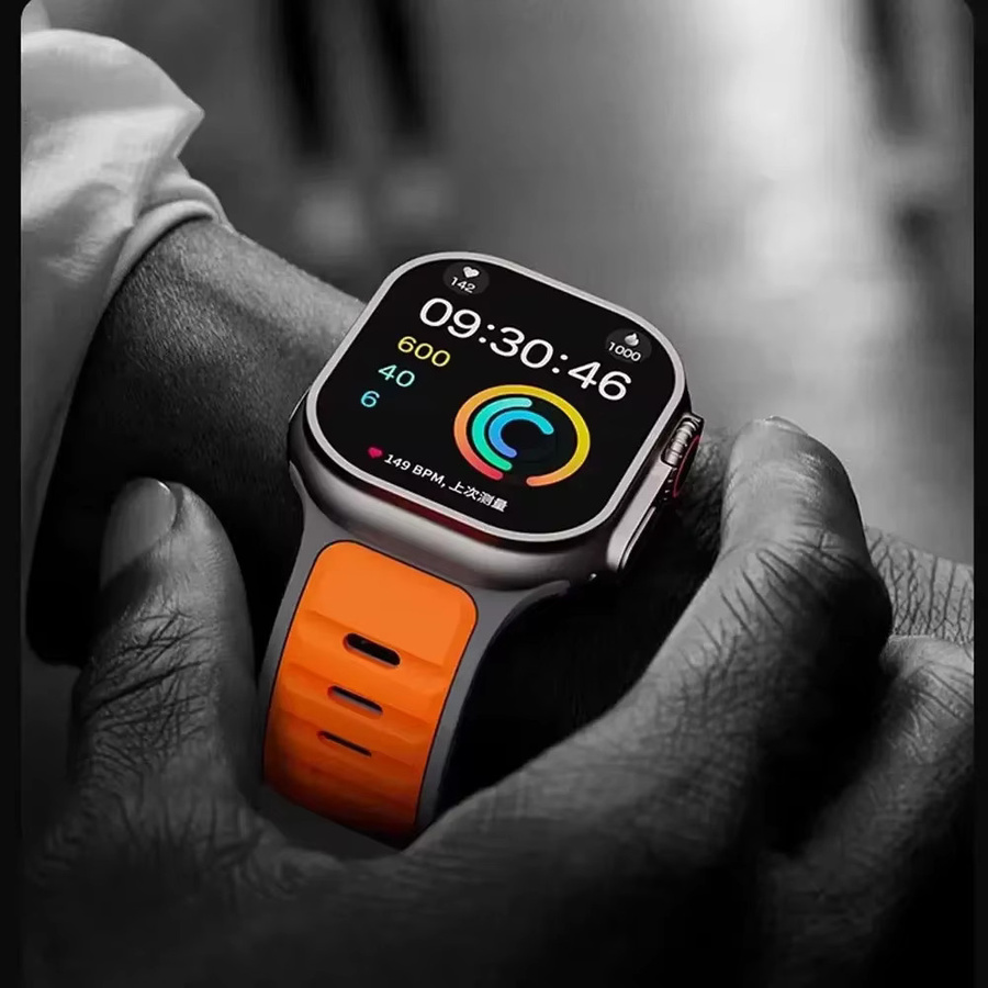Silikonarmband für Apple Watch Ultra 2, Silikon, Unisex - Bild 1