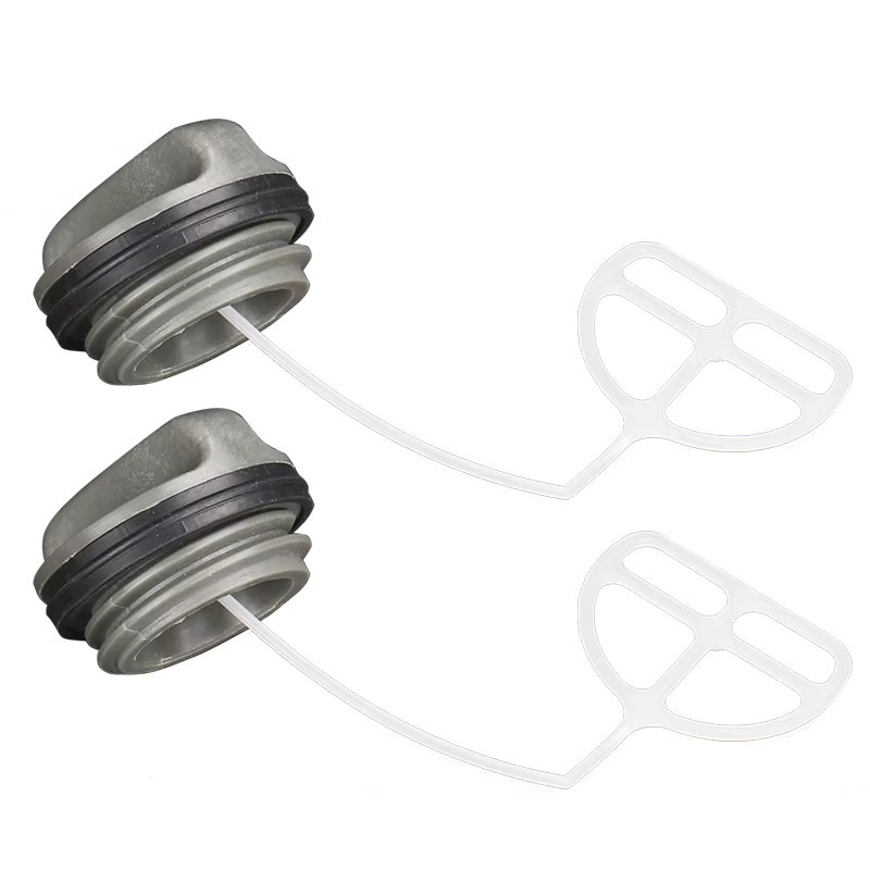 XCAN 2er-Set Tankdeckel für Husqvarna Kettensägen, Gas- und Heizölkappe für Modelle 340 345 346 350 353 362 365 371 372 372XP - Bild 2