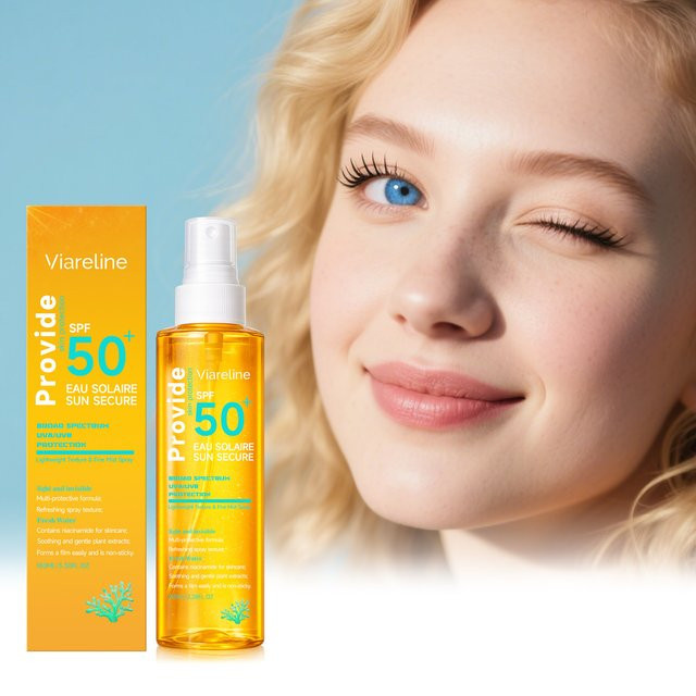 VIARELINE Sonnenschutzspray SPF 50+, 100 ml, Unisex - Bild 1
