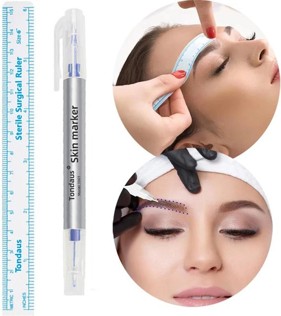 JUN.M Augenbrauen-Positionierungsstift, Lila, Unisex - Bild 1