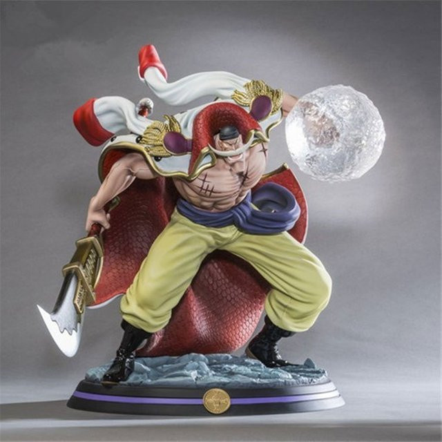 Bandai One Piece Whitebeard Pirates Edward Newgate Kampfversion Actionfigur Statue, Kunststoff - Bild 1
