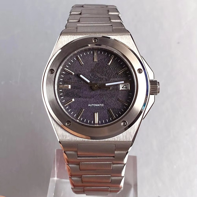 Tandorio Armbanduhr Automatik, Edelstahl, Silber, Schwarz, Herren - Bild 1