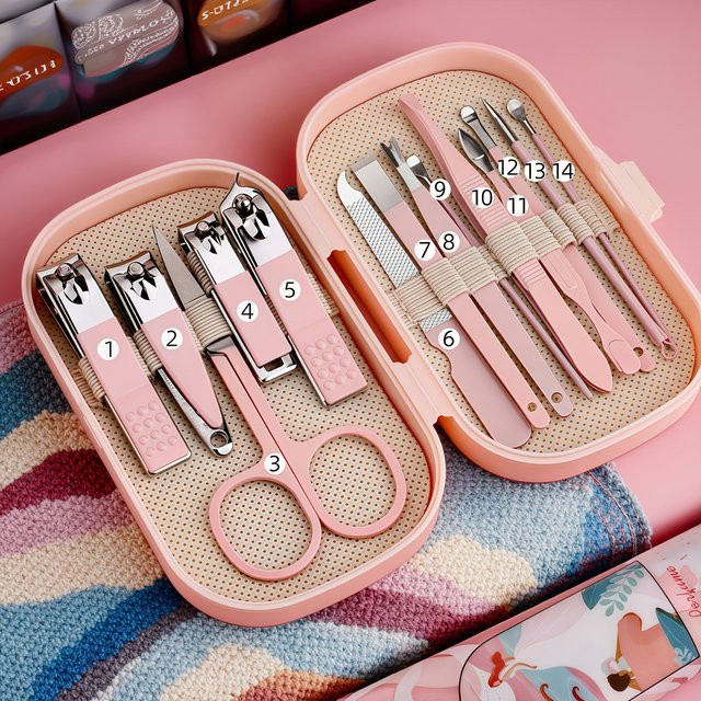 Ouriner Nagelknipser-Set aus Edelstahl, Unisex - Bild 1