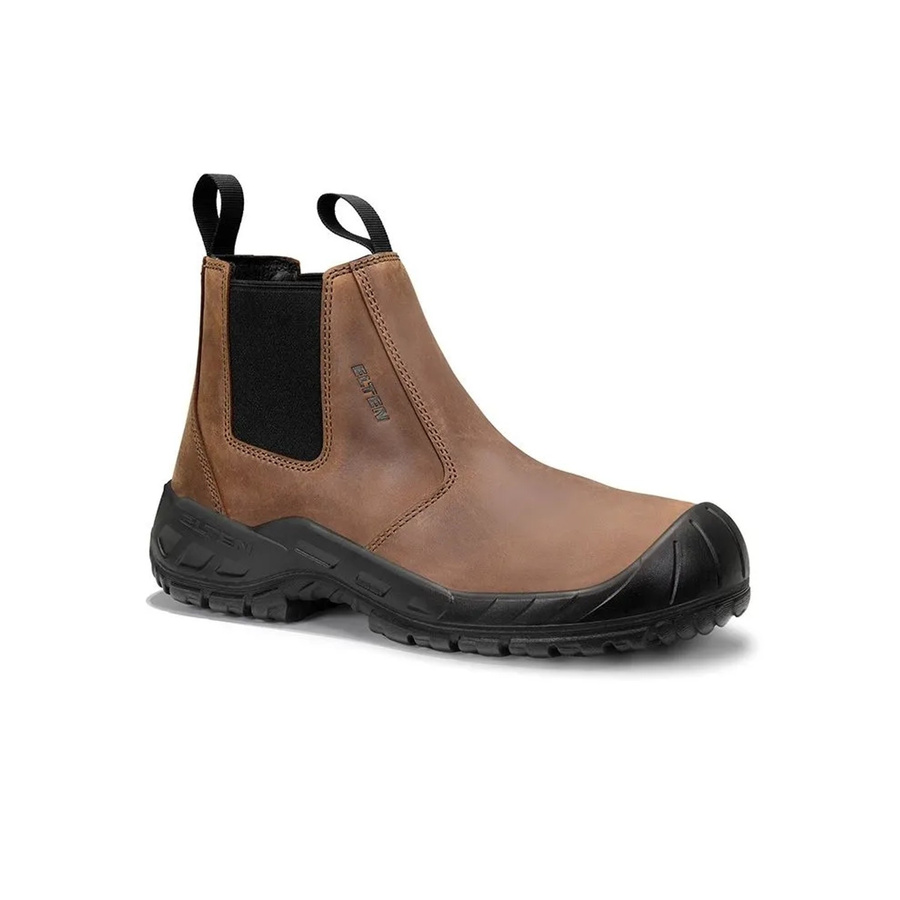 Elten Sicherheitsstiefel Finnlay Boot Brown ESD S3 aus Nubukleder Größe 41 - Bild 2