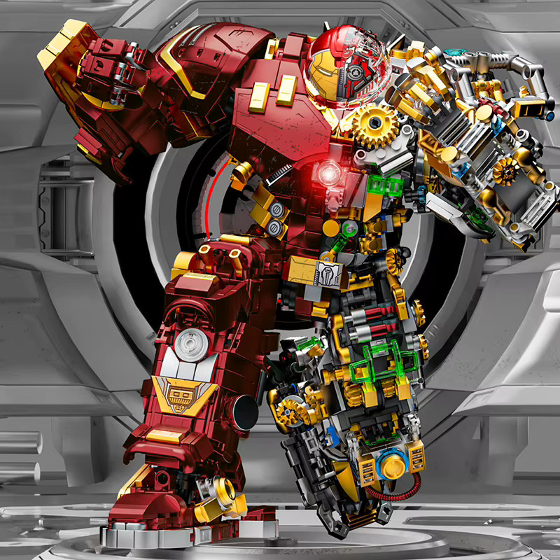Iron Heroes Buster Mech, Bausteine, Kriegsroboter, Actionfiguren, 2700 Teile - Bild 5