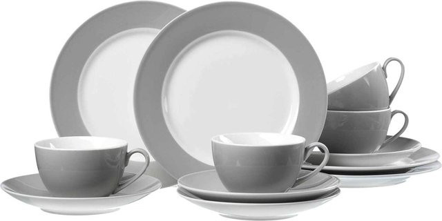 Ritzenhoff & Breker Kaffeeservice Doppio 12er Set in Weiß und Multicolour - Bild 1