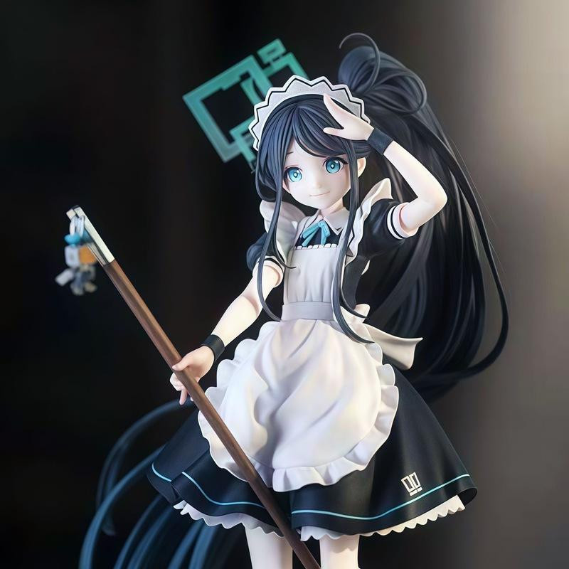 Yiran toy 1 Blue Archive Tendou Alice Dienstmädchen-Outfit Anime-Mädchenfigur PVC - Bild 2