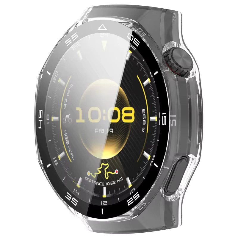 Huawei Schutzhülle für Huawei Uhr GT6 Pro 46mm, Glas, Silikon, Schwarz - Bild 2