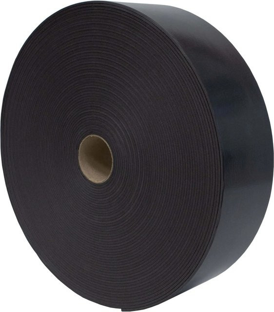 Dalsys Selbstklebendes Abdeckband Trennwandband Schwarz Breite: 9,5 cm, Länge: 30 m - Bild 1