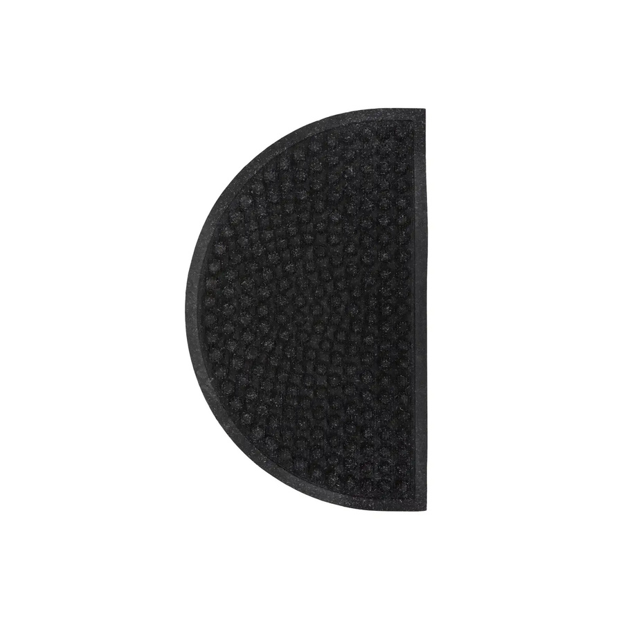 House Doctor Fußmatte Entry halbrund schwarz B/T: 75 x 45 cm - Bild 1