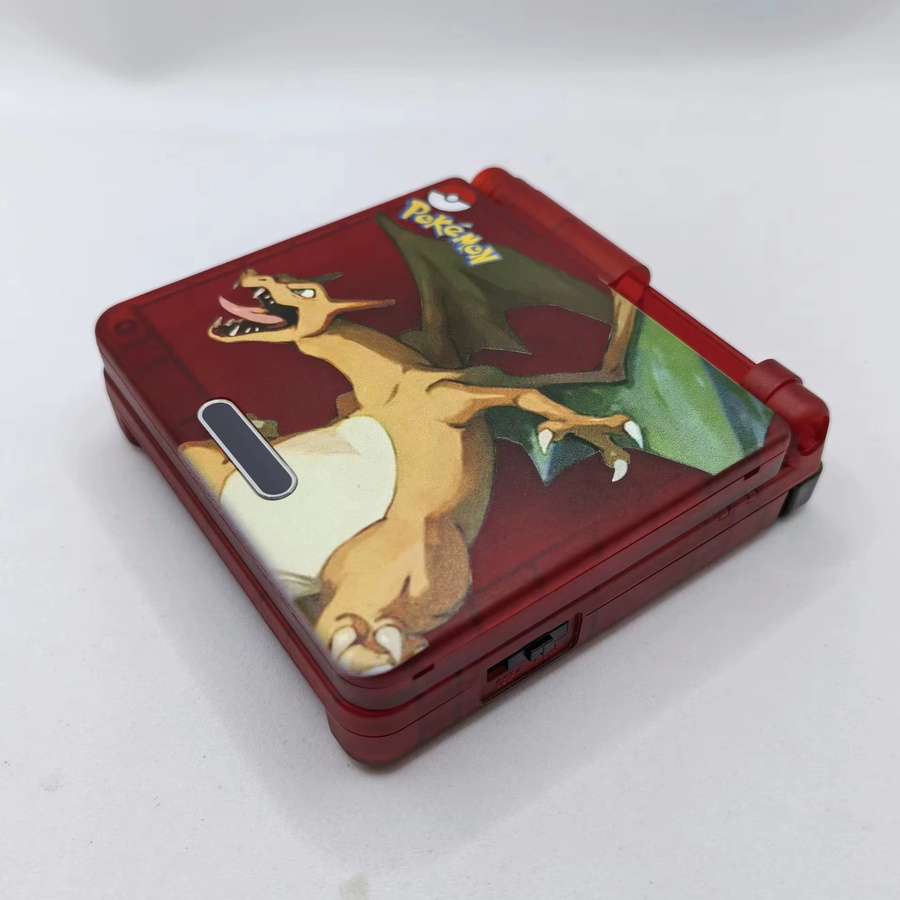 Bandai Pokémon Charizard Red Limited Edition GBA SP Shell & Box, Zubehör - Bild 4