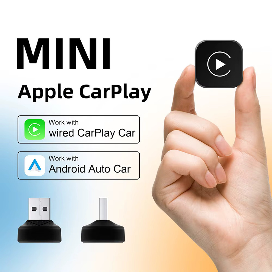Anyfar 2-in-1 Kabelloser CarPlay und Android Auto Adapter mit 5GHz WLAN in Schwarz - Bild 4