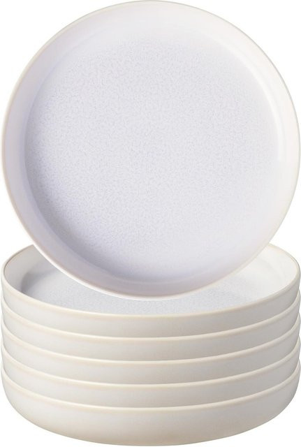 Villeroy & Boch Crafted Suppenteller 6er Set in Cotton White, Durchmesser: 21,9 cm - Bild 1