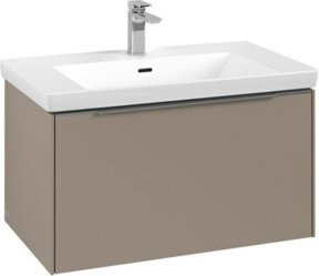 V&B Waschtischunterschrank Subway 3.0 in Taupe, B/T/H: 77,2 x 42,9 x 47,8 cm - Bild 1