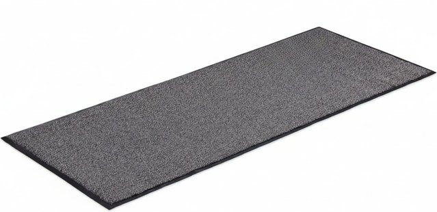 Relaxdays Schmutzfangmatte aus Polypropylen in Grau, rutschfest, B: 200 cm, T: 80 cm, H: 1 cm - Bild 1