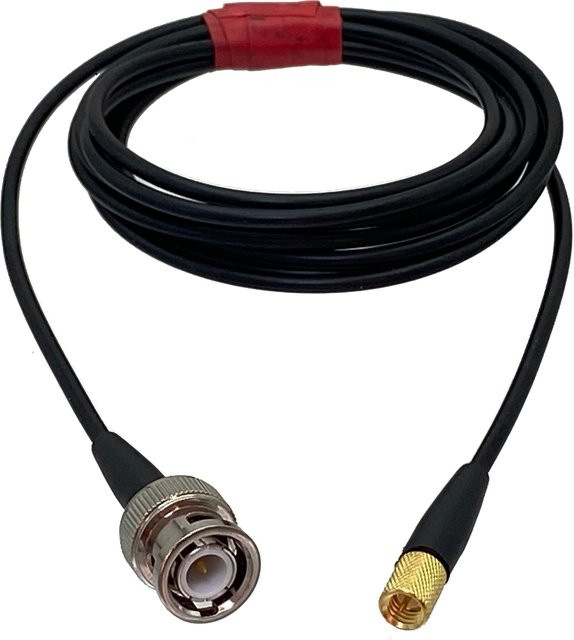 Panametrics Ultraschall-Fehlerdetektor Kabel Q9-L5 BNC auf Microdot RG174 Schwarz Länge: 10 m - Bild 1