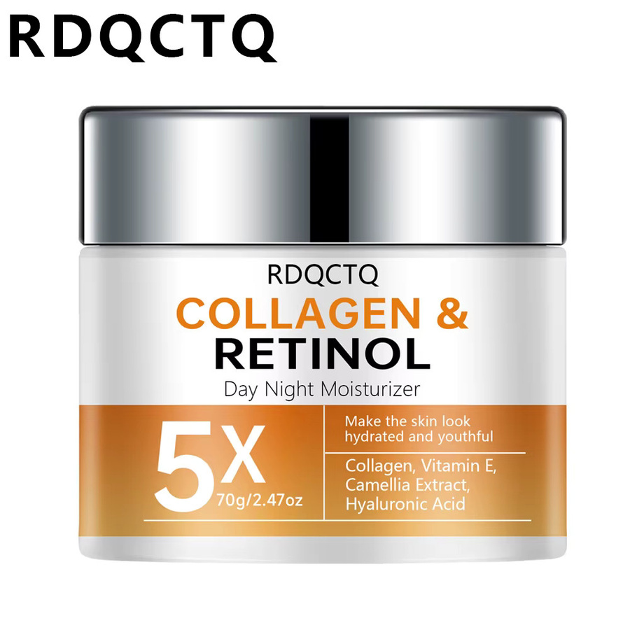 RDQCTQ Retinol Collagen Day Night Moisturizer Cream, Hyaluronsäure, Vitamin E, für normale Haut - Bild 4