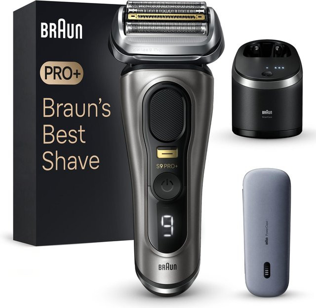 Braun Series 9 Pro+ 9575cc Herrenrasierer, Grau - Bild 2