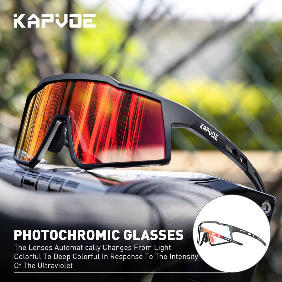 KAPVOE Sonnenbrille, Kinder, Vollrand, Kunststoff, photochrom - Bild 1