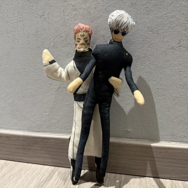 Bandai Jujutsu Kaisen Gojo Satoru Itadori Yuji, Plüsch Spielzeug Figur, bunt - Bild 1