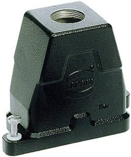 Harting Tüllengehäuse 09400060411 aus Aluminium in Schwarz - Bild 1