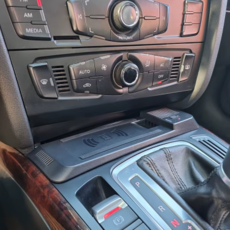 Kabelloses 15W Autoladegerät für Audi A4 B8 B9 A4 Allroad A5 S5 RS5 Q5 SQ5 in Schwarz - Bild 3