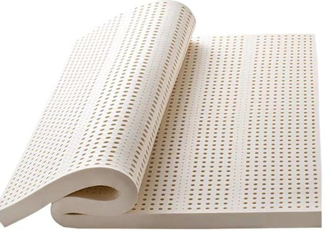 GraspDream Naturlatex Matratze aus 100% Naturlatex, Weiß, B/T: 100 x 200 cm, antibakteriell - Bild 1