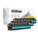 Schäfer Shop Select Toner Multipack für HP 304 (N9K05AE), Farben: Cyan, Magenta, Gelb - Bild 2