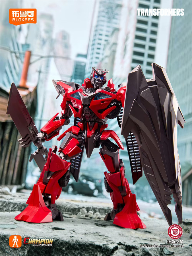 Blokees Transformers Optimus Prime Sentinel Prime Blitzwing, Actionfigur - Bild 3