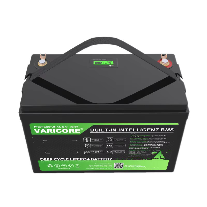 VariCore LiFePO4 Batterie 12V/12,8V 100Ah in Schwarz für 4s EV Energiespeicher, Wohnmobile, Golfcarts, Solar und Windkraft - Bild 7