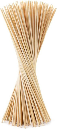 BigDean 100 Lagerfeuerspieße aus Bambus in Beige, Länge: 90 cm